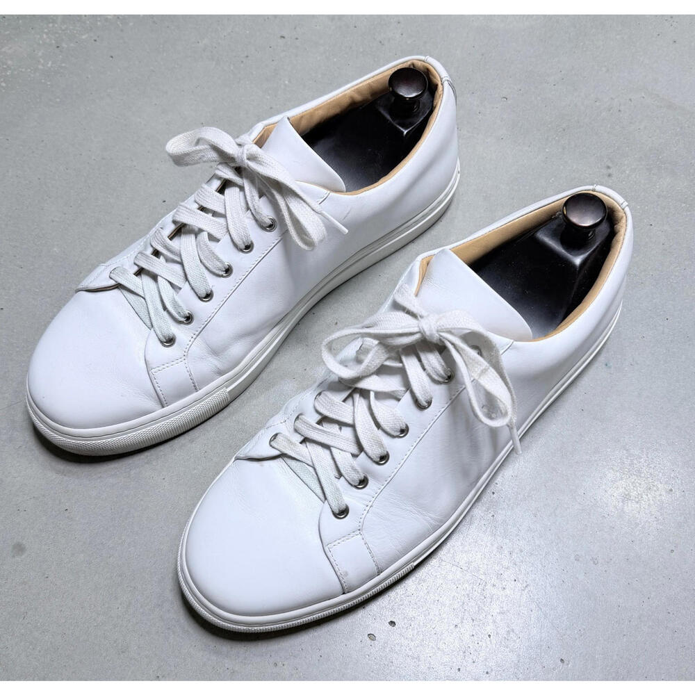 Thursday Boot Co. Premier Low Top Sneakers Men’s 11 EE Wide White Leather